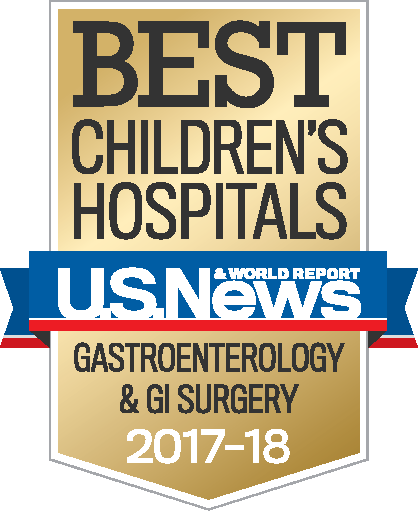 Best Children's Hospitals - Gastroenterology 2017-2018